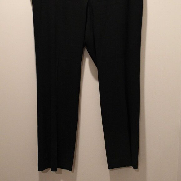 Talbots Black Straight Leg Signature Pants - Sz 18W - Picture 4 of 10